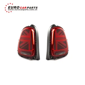 BM F55 F56 F57 led UK flag rear lights for F55 F56 F57 LED rear lamp tail lamp red gray and black color tail lights