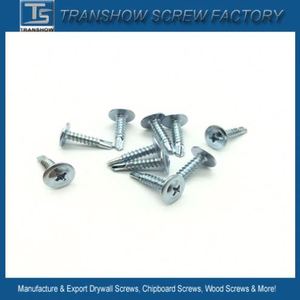 Nhà máy cung cấp mạ kẽm Wafer đầu tự khoan vít/Phillips Giàn đầu vít - Product Image 2