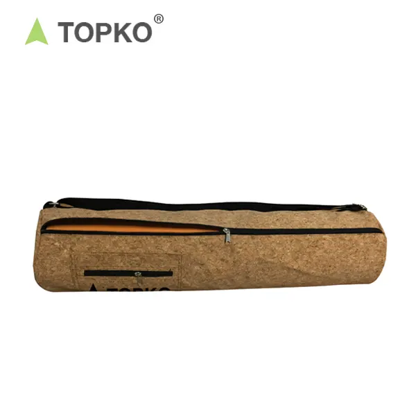 TOPKO Neuankömmling billige umwelt freundliche Einkaufstasche Kork Yoga Matte Tasche mit Tasche