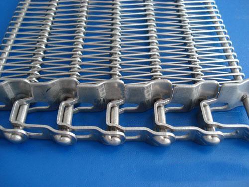 0.5mm-4mm Balanced Spiral SS Wire Mesh Belt Conveyor For Bakery Tunnel Oven