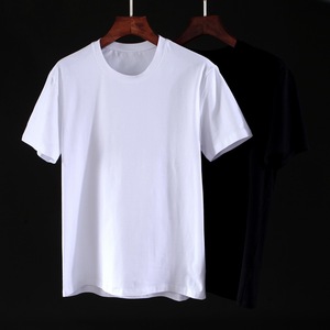 Chine Achats en ligne T-shirts 100% simples de vente en gros de coton pour les hommes - Product Image 3