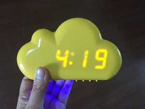 Hermosos niños divertido moderno nube digital <span class=keywords><strong>despertador</strong></span> - Product Image 1