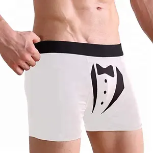 Venta al por mayor calidad clásico elegante neto en apretado calzoncillos para hombres