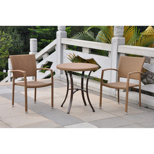 Complejo relajante sencillas mesas y sillas de ratán muebles <span class=keywords><strong>bistro</strong></span> de exterior - Product Image 1