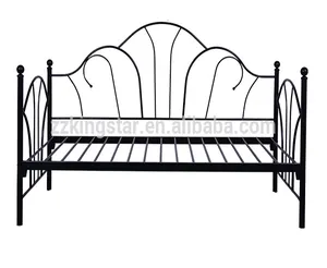 Практичная дешевая односпальная металлическая рамка для кровати для взрослых
