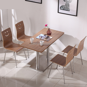 Restaurante moderno, cafetería, comedor, sillas y mesas redondas, comida rápida, escuela, cafetería, silla de mesa - Product Image 2