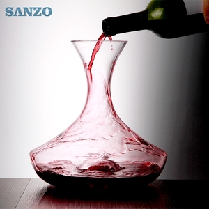 Sanzo handmade calidad sin plomo cristalería jarra de vino de cristal - Product Image 5