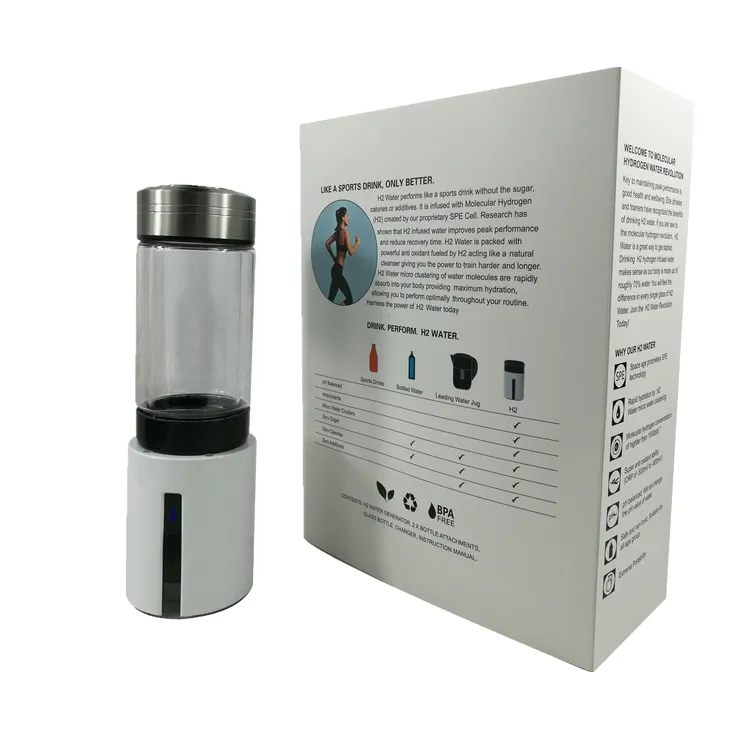 Nieuwste modieuze stijl water filter waterstof rijke water/alkaline waterstof water ionisator