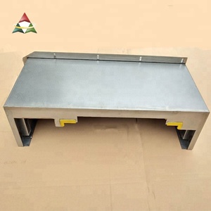 CNCスライドウェイサイドウェイ伸縮式スチールベローズカバー - Product Image 1