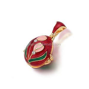 Лидер продаж, кулон в виде яиц на Пасхальный день Faberge, ожерелье, медальон, прямые продажи с фабрики - Product Image 5