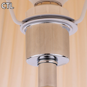 Kính thanh lịch cắt hiện đại bảng đèn Bắc Âu hiện đại pha lê bảng đèn với vải bóng râm cho nhà phòng khách phòng ngủ - Product Image 5