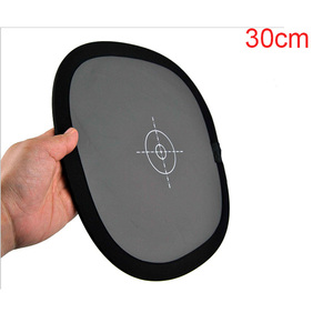 30cm 18% plegable tarjeta gris Reflector fotografía gris/blanco equilibrio tarjeta para fotografía equipo - Product Image 2