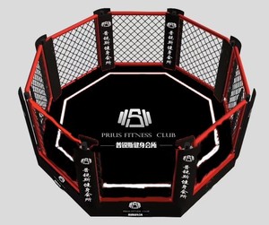 LinyiQueen MMA UFC Octagon Cage dimensioni personalizzate Logo Taekwondo Karate Wrestling Judo MMA Cage - Product Image 4