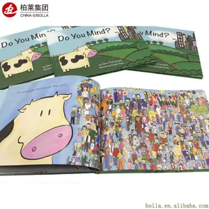 Children Book Printing Children Thick Paper Book Printing Hardcover Book