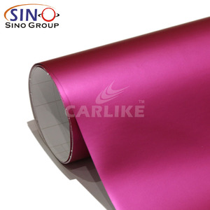 Carlike 1.52x20 m burbuja de aire libre llevó etiqueta engomada del coche cromo mate red Car wrapping <span class=keywords><strong>Film</strong></span> - Product Image 2