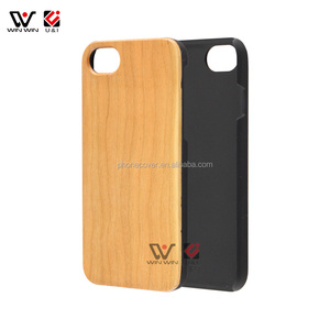 Funda de madera para teléfono hecho de TPU, para <span class=keywords><strong>iPhone</strong></span> 8 - Product Image 2