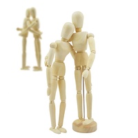 BOMEIJIA Mannequin en bois Mannequin membres mobiles Figure humaine Art dessin sculpture modèle classe croquis articulé marionnette humaine