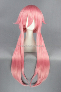 <span class=keywords><strong>Parrucca</strong></span> Sintetica di Alta Qualità da 100cm, Stile The Future Diary Gasai Yuno, <span class=keywords><strong>Rosa</strong></span> Chiaro, per Cosplay e Feste - Product Image 3