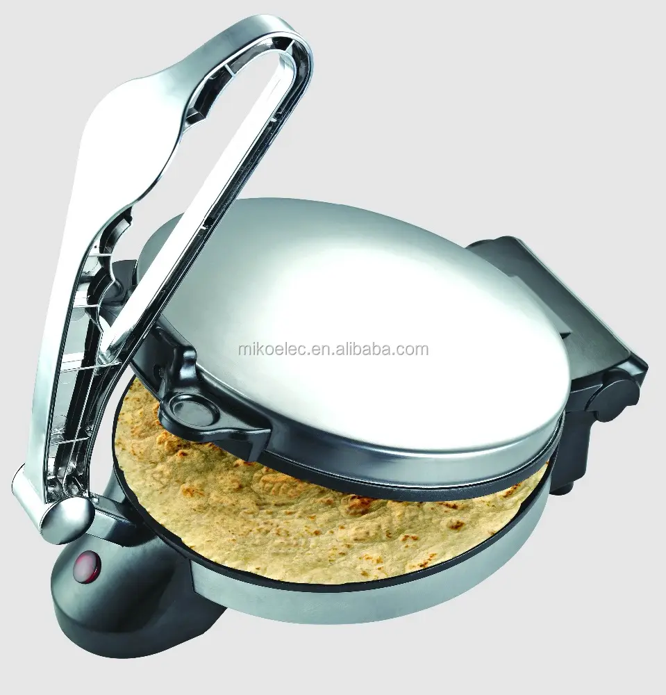 Fabricante de tortilla elétrica de 8 ''polegadas/roti maker/capati