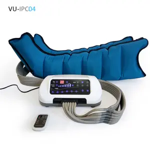 6 camera di Vendita Calda Circolazione del Sangue di Aria di Pressione di Compressione Leg Wrap Massager Del Piede VU-IPC04