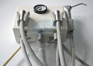 <span class=keywords><strong>Unit</strong></span>à dentale portatile con <span class=keywords><strong>3</strong></span> way siringa/debole di aspirazione - Product Image 6