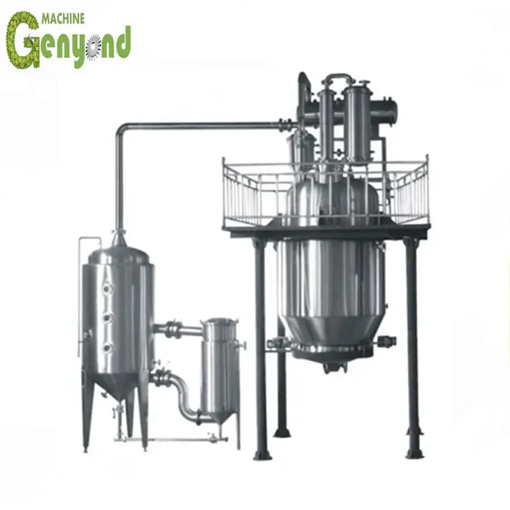 shanghai vloeistof extractie en concentreren machine voor de instant koffie poeder verwerking