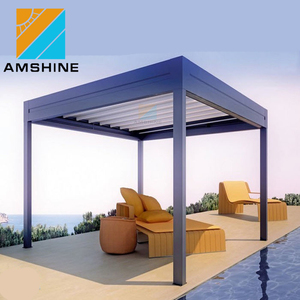Motorizado impermeable pérgola automático persianas de aluminio <span class=keywords><strong>techo</strong></span> - Product Image 5