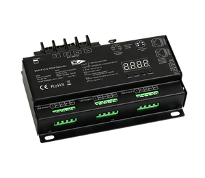 Controlador <span class=keywords><strong>DMX</strong></span> RDM de 12 Canales (Autónomo) y Esclavo SR-2108B-M12-5 - Product Image 4