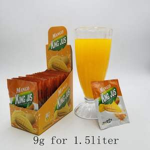 Boissons en poudre aux fruits à saveur d'orange et de mangue instantanées, certifiées halal, en vente chaude - Product Image 5