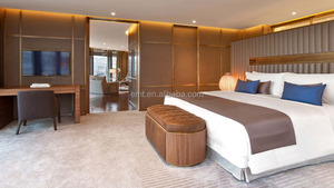 Set <span class=keywords><strong>Camera</strong></span> da Letto <span class=keywords><strong>Matrimoniale</strong></span> King Size Moderno Bianco di Design Mobili per Hotel Casa e Villa Applicazione Ingrosso - Product Image 4