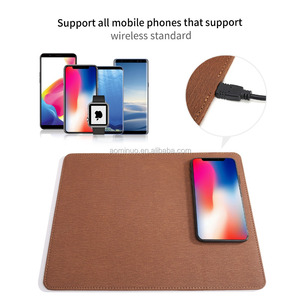 Alfombrilla de carga inalámbrica universal para teléfono móvil, alfombrilla de ratón, <span class=keywords><strong>cargador</strong></span> inalámbrico para iPhone 8/X para Goophone <span class=keywords><strong>Samsung</strong></span> Smartphone - Product Image 4