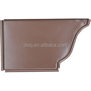 Butée interne demi-ronde en aluminium pour <span class=keywords><strong>gouttière</strong></span> - Product Image 1