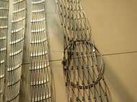 Maille de câble flexible en acier inoxydable/maille aviaire/maille d'oiseau en acier inoxydable
