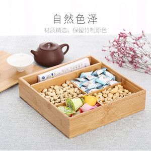 Oem customized zhongyi wood handmade <strong>wooden</strong> snack <strong>bamboo</strong> dry <strong>fruit</strong> <strong>box</strong> nuts <strong>box</strong> gift <strong>packaging</strong>