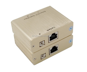 Extensor de <span class=keywords><strong>Audio</strong></span> <span class=keywords><strong>Balun</strong></span> RCA RL Estéreo Analógico de Alta Fidelidad sobre UTP Cat5e <span class=keywords><strong>RJ45</strong></span>, 1000 Metros, Pasivo, 20 Hz a 20 KHz - Product Image 2