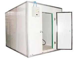 EMTH Blast Freezer Cold Room for Fish,shrimp,meat,food,tuna Industrial Deep Freezer Freezing Chamber Air Cooling Condensing Unit