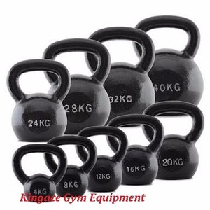 Custom Logo Cast Iron <strong>Kettlebell</strong> for Fitness 40kg &amp; 36kg Powder Coated Exercise <strong>Kettlebell</strong> 20kg <strong>10kg</strong> 30kg Options Free Weights - Product Image 4
