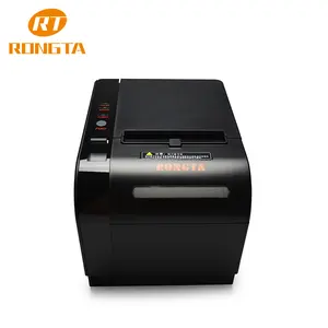 Usage pos thermal barcode printer 80mm receipt printer supporting arabic Rongta 576 dots rs-232