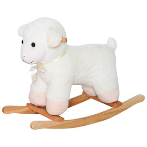 F239 enfants Playtime <span class=keywords><strong>peluche</strong></span> à <span class=keywords><strong>bascule</strong></span> ASTM F963 CPSIA vente en gros ODM mouton agneau <span class=keywords><strong>Animal</strong></span> jouet monter sur une forte Durable Rocker <span class=keywords><strong>Animal</strong></span> Ride - Product Image 1