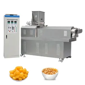 Commerciële Maïs Grifts Poeder Bladerdeeg Extruder Machine Te Produceren Cheeto Kurkure Snack Voedsel