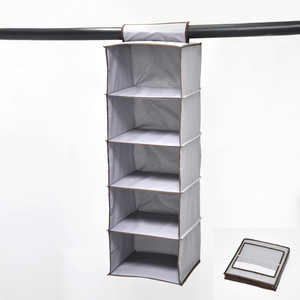 Gabinete de almacenamiento con cajones de cartón de 5 niveles sin puerta - Product Image 1