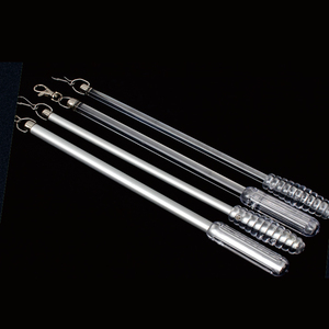 Sunliko — bâton de rideau en fibre de verre, tringle à rideau en métal et en acrylique, avec poignée en plastique, ensemble d'accessoires, Baton pour rideau - Product Image 3