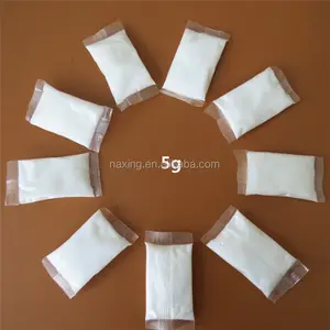 Süper emici polimer SAP beyaz toz bir çözünebilir poşet emici tıbbi atık sıvı