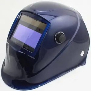 HMT EN379 Auto Darkening Welding Helmet Lens 100x60mm Viewaing 4 arc sensors Solar Powered Manufacturer Directly