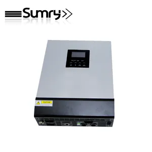 50A pwm के सौर नियंत्रक के साथ 3KVA/2400W संकर सौर शक्ति औंधा 24v 230v