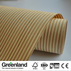 Zebrano Chapa De Bambú para Longboards patineta Decorativo de Chapa De Madera Contrachapada de Lujo - Product Image 3