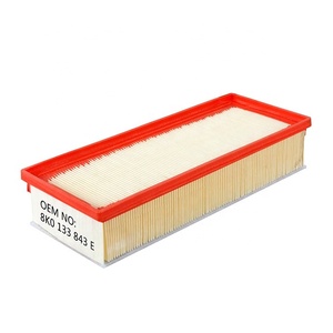 Nuovo Filtro Aria 8K0133843E per <span class=keywords><strong>Audi</strong></span> A4 <span class=keywords><strong>A5</strong></span> <span class=keywords><strong>2.0</strong></span> <span class=keywords><strong>TDI</strong></span> Certificato ISO/TS16949 - Product Image 1