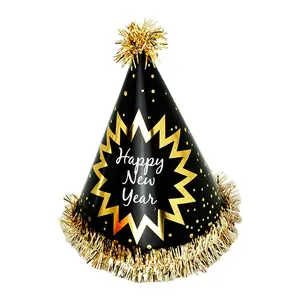 Nouveau produit 2023 fournitures de fête de bonne année chapeaux de fête de réveillon du nouvel an