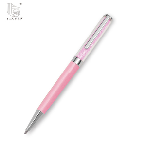 TTX-bolígrafos dorados de cristal y Diamante, bolígrafos de Metal con purpurina y arena líquida - Product Image 2