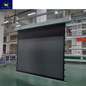 100inch 16:9 HD Electric Projector Screen Remote Control Home Theater TV Motorized Wall Mounted Ceiling Projection Screen
